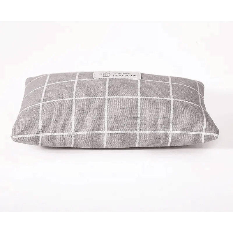Handmade Retro Pencil Case Large Capacity Stationary Case Cool Stylish Printed Pouch For Office