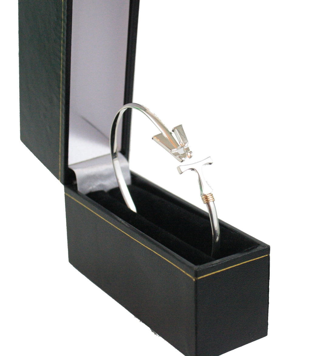 Vermont   Hook Bracelet Silver - 3mm Band - 7 Inch