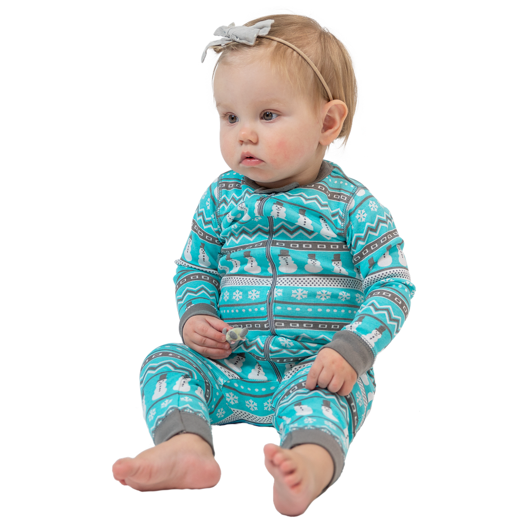Nordic Snowman Union Suit -
