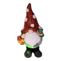 Garden Gnome with Color Changing Glass Ball