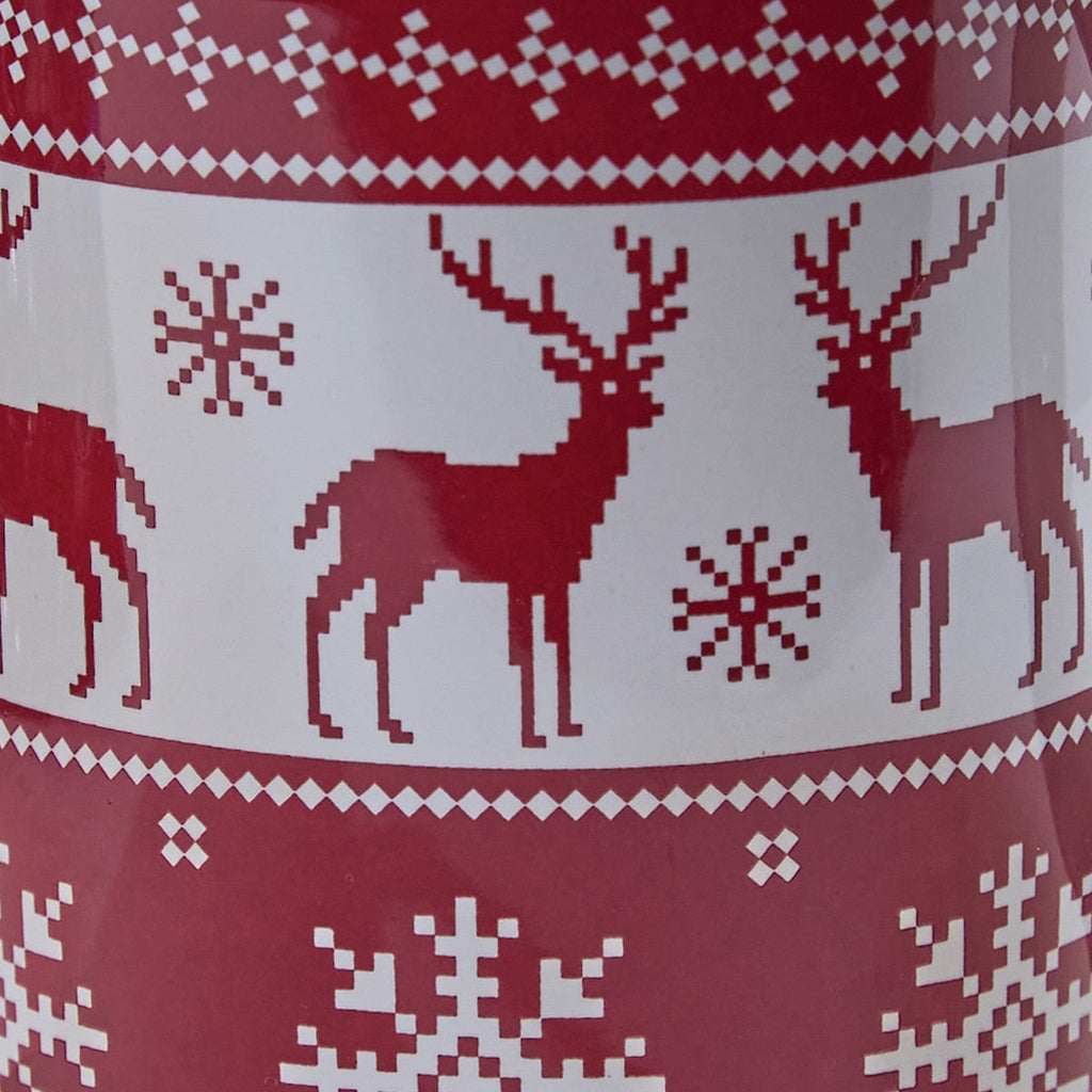 Patricia Heaton Home Holiday Fairisle Mug