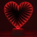 Hearth and Haven Laser Night Light Desktop Decorative Infinity Mirror