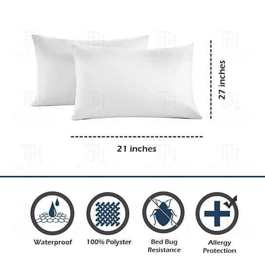 Heavyweight Zippered Waterproof and Bed-Bug Proof Vinyl Mattress Cover Protector