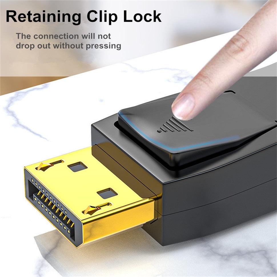 High Bandwidth 8K Display port cable to display port 4K@60Hz For  PC Laptop Monitor Projector
