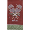 Let It Snow - Printed Dishtowel