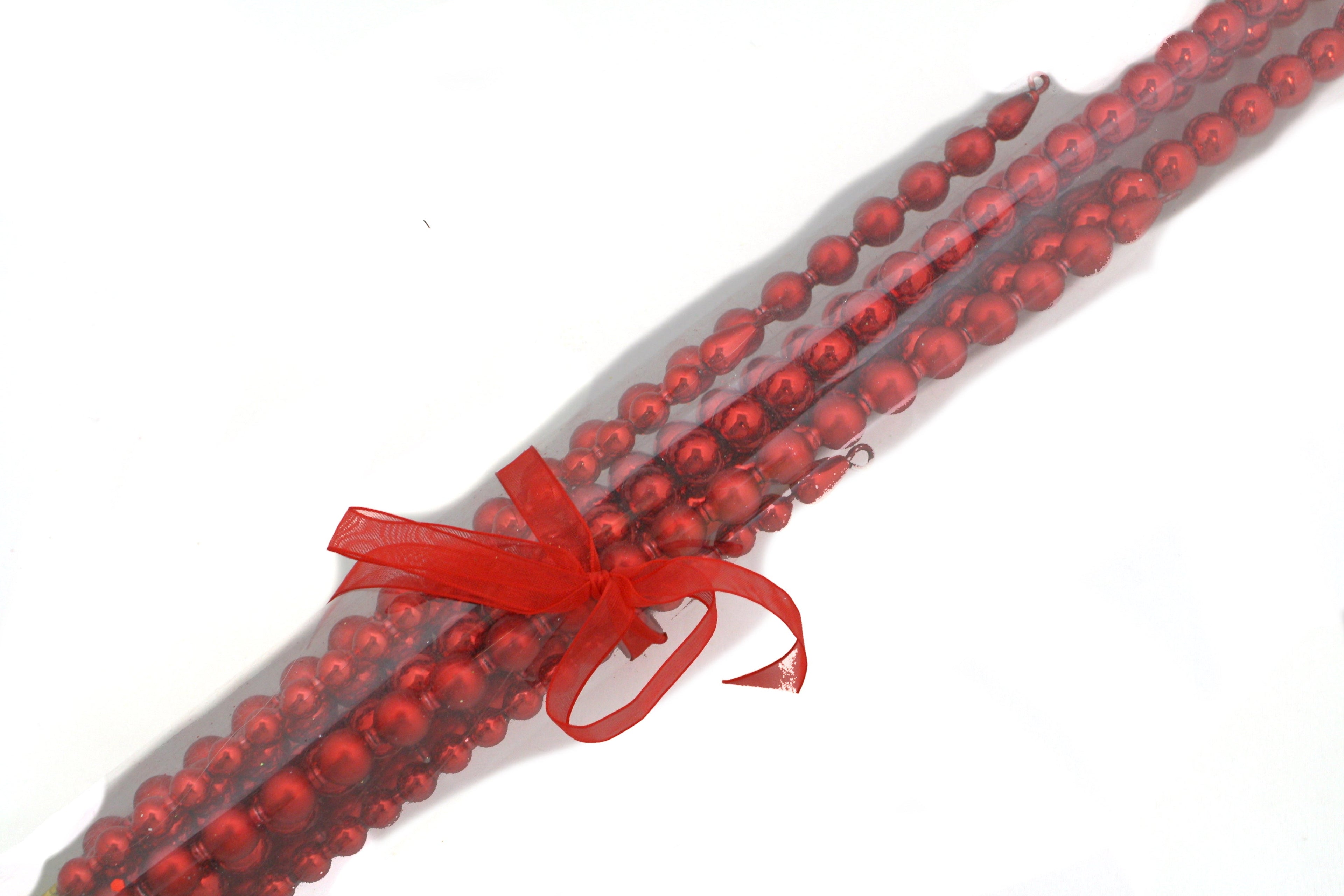 Red Bead Spires - Set of 3