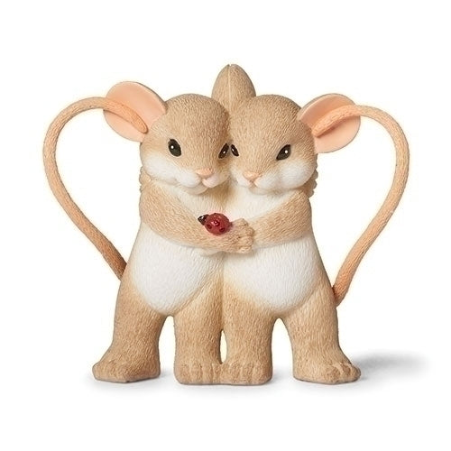 Charming Tails Hugging You Figurine