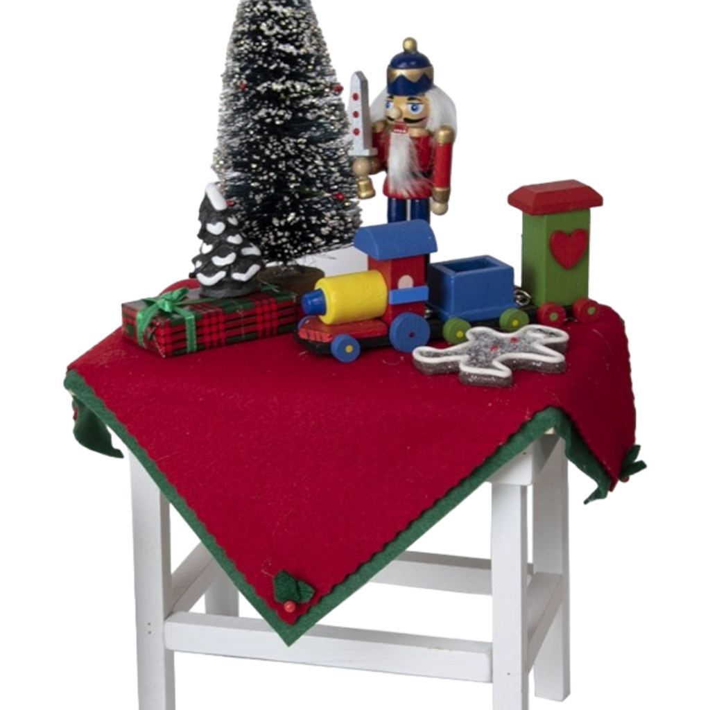 Decorated Table for Byers' Choice