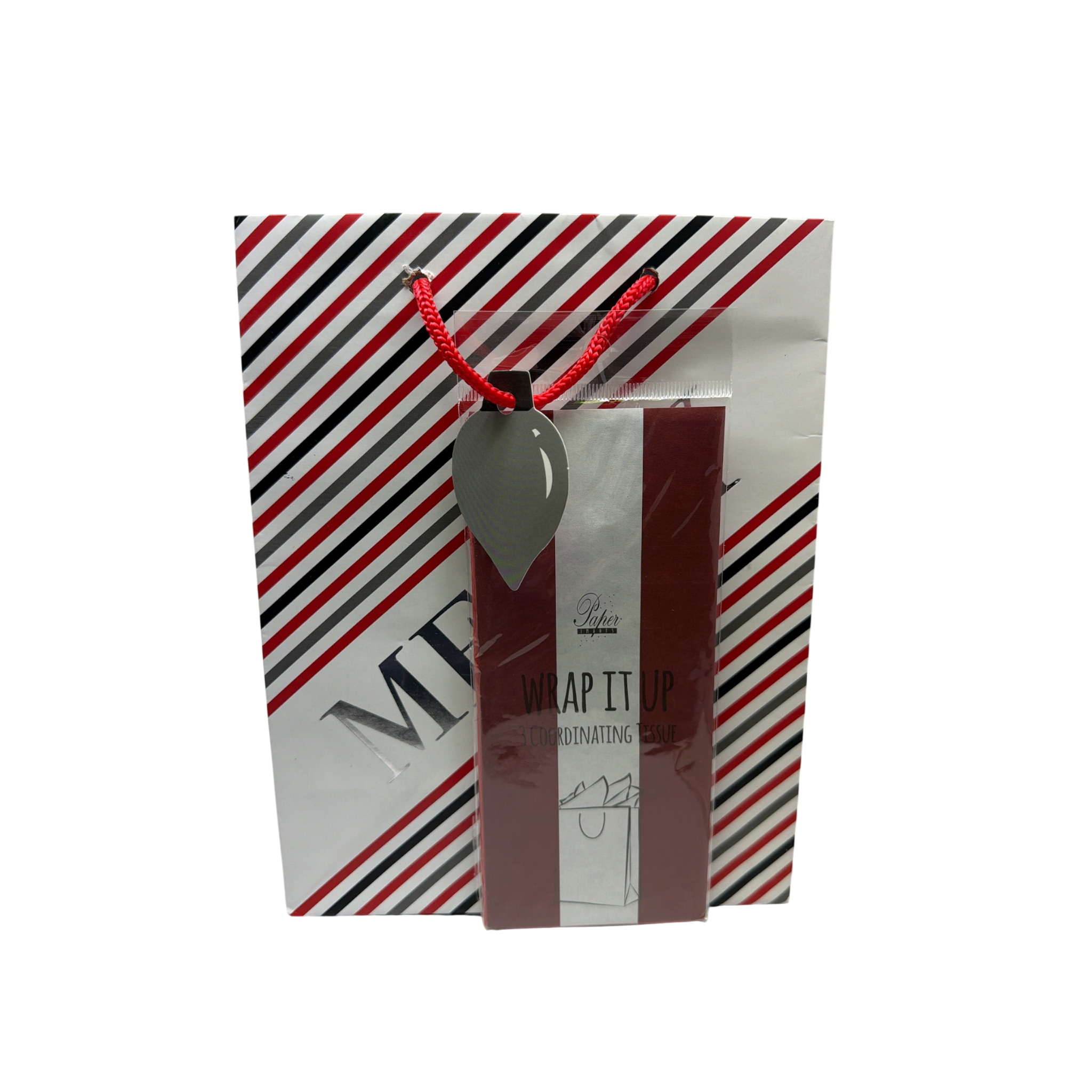 Medium Gift Bag With Tissue - Merry