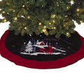 Glowing Winter Wonderland Tree Skirt