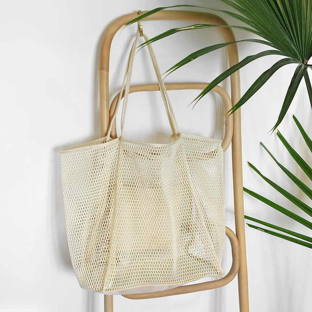 HOXIS Mesh Beach Tote Women's Shoulder Bag