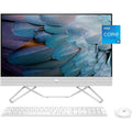 HP All-in-One Bundle PC, 23.8" FHD Touchscreen Display, Intel Core i5-1235U 8GB RAM 512GB SSD (Refurbished)