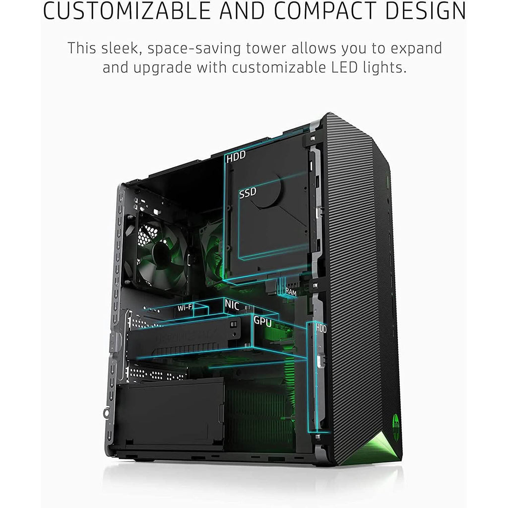HP Pavilion Gaming PC AMD Ryzen 3 5300G Processor 8GB RAM 256GB SSD (Refurbished)
