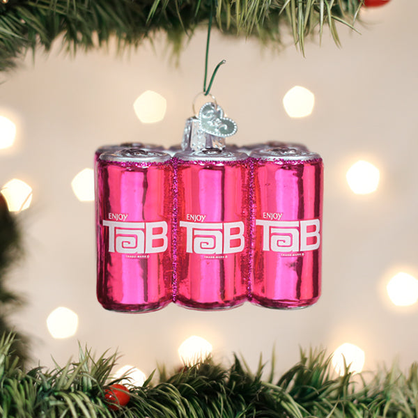 Tab Six Pack  Ornament