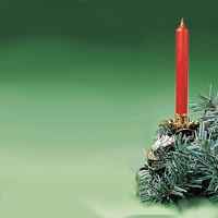 Red Dripless Candle for Glockenspell Chimes - 12 Piece Box Set