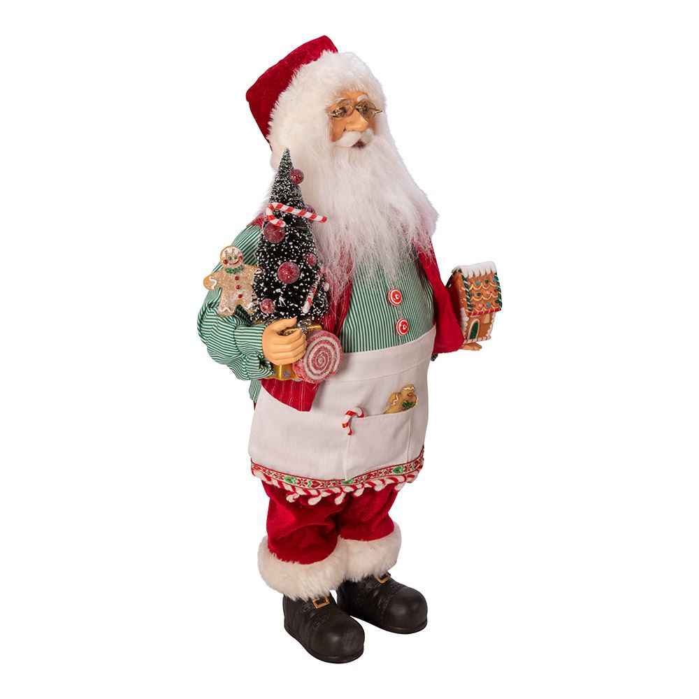 KSA Kringles Santa With Gingerbread House