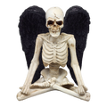 Yoga Skeleton Figurine - Sukhasana Pose