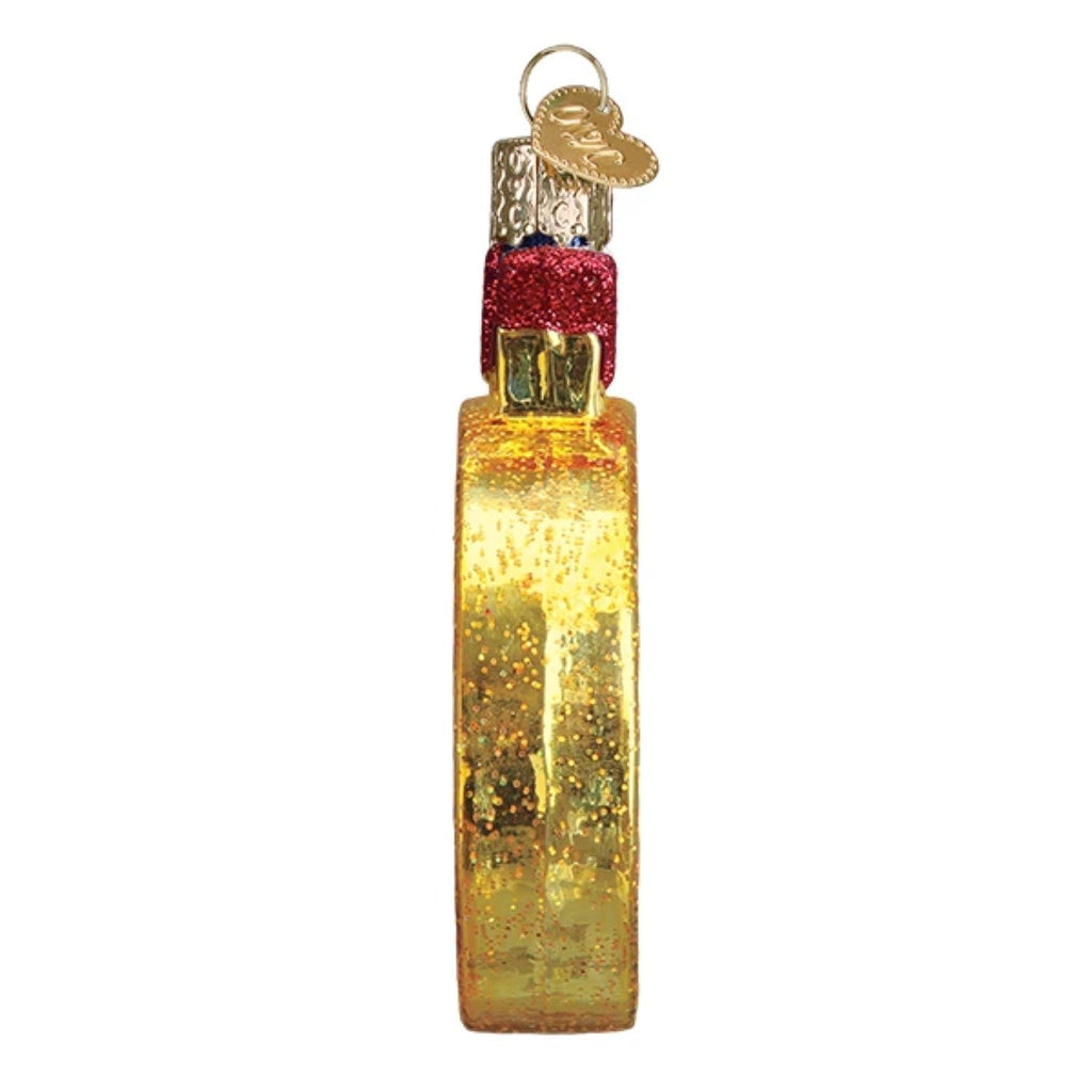 Gymnastics Glass Ornament