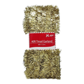 40 Feet Metallic Tinsel Garland - Gold