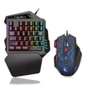 HXSJ J50 One-Handed Gaming Keyboard Mouse Combo