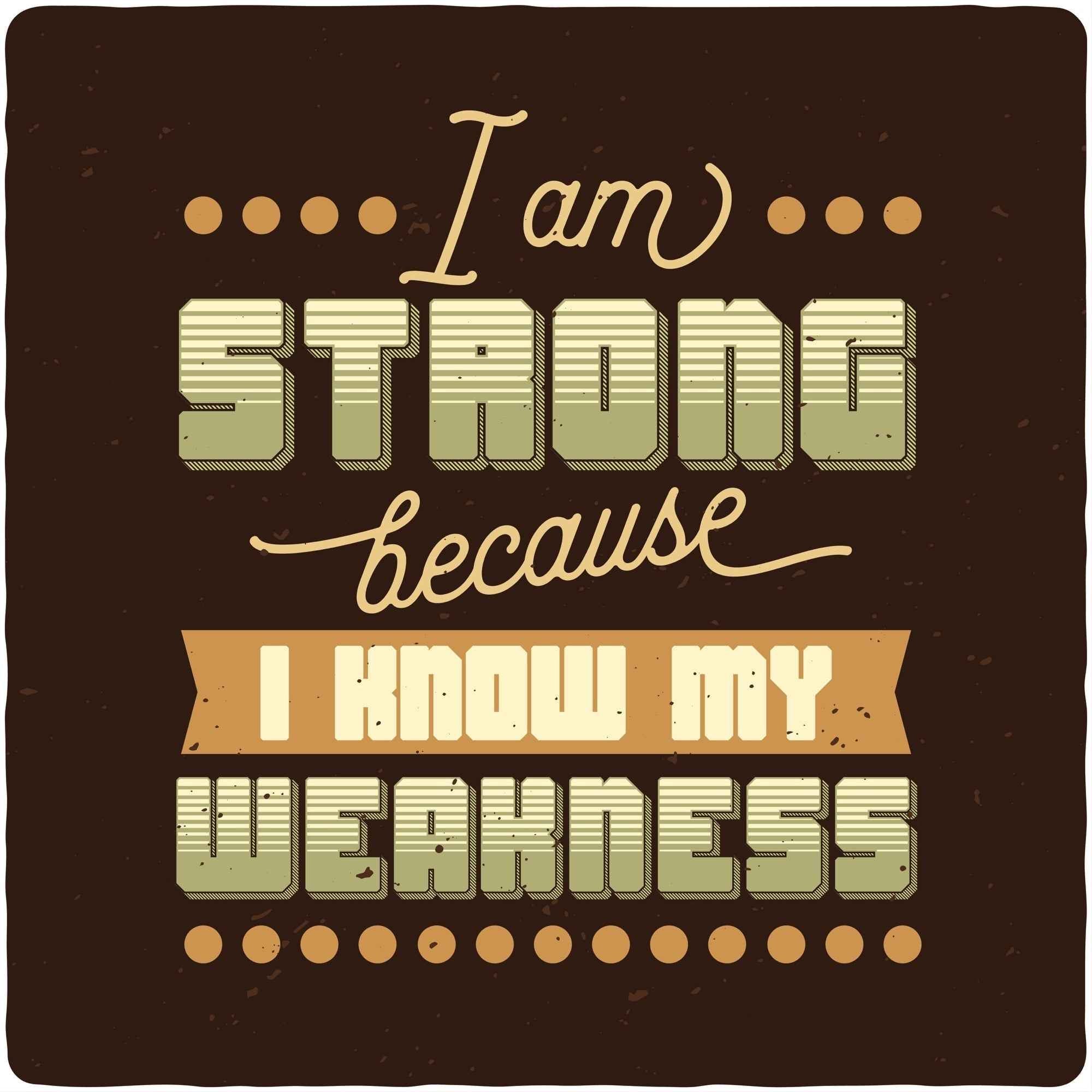I am Strong Men's Bamboo Viscose/Organic Cotton Short Sleeve Graphic T-Shirt