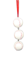 Sports Ball Swag Ornament - Baseball