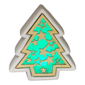 Color Changing Dolomite & Wood Decor - Tree