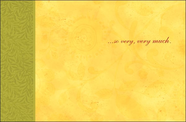 Notion Card - Butterfly Thank You Card