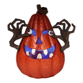 Light Up Jack-O-Lantern - Red