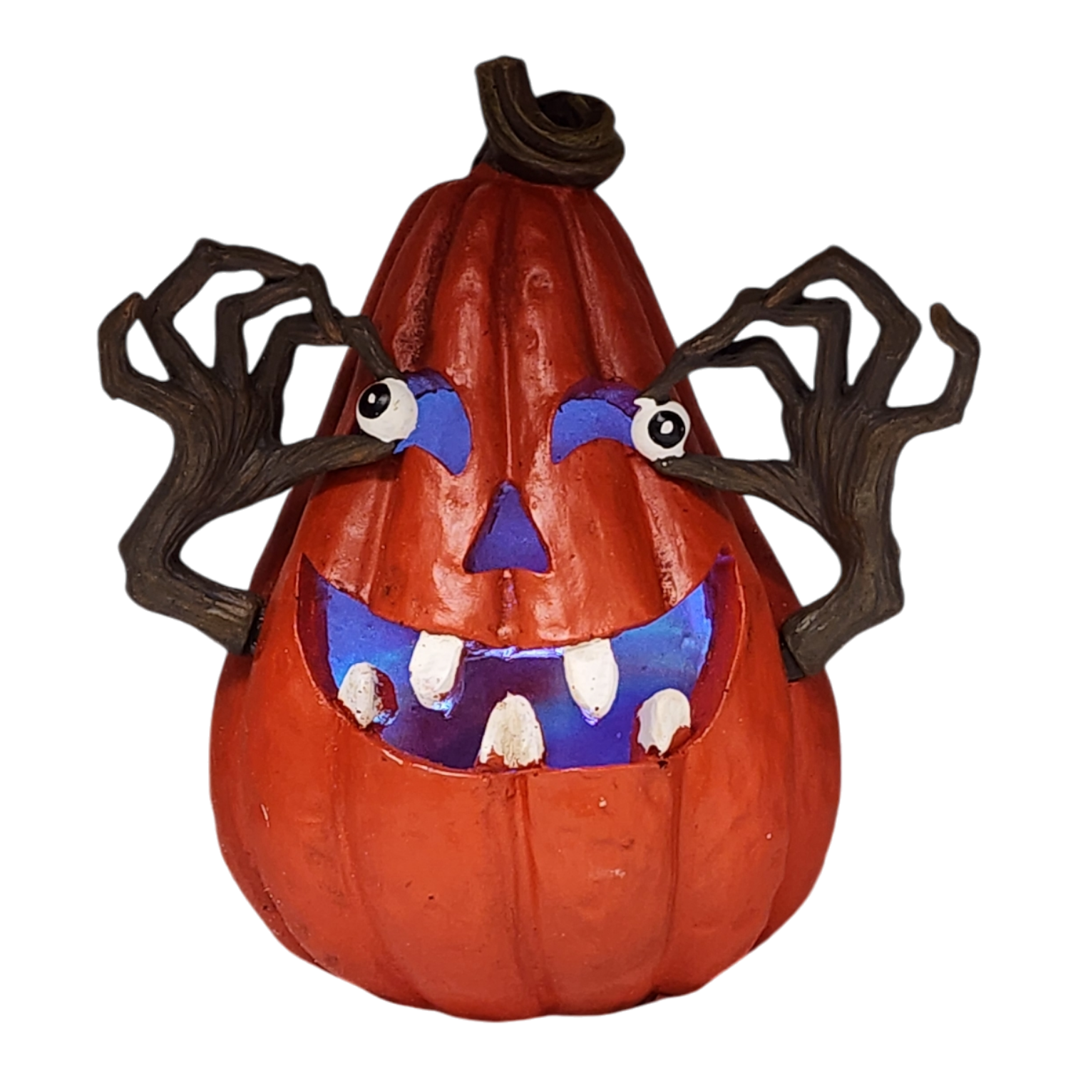 Light Up Jack-O-Lantern - Red