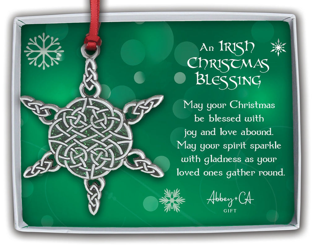 An Irish Christmas Blessing Ornament