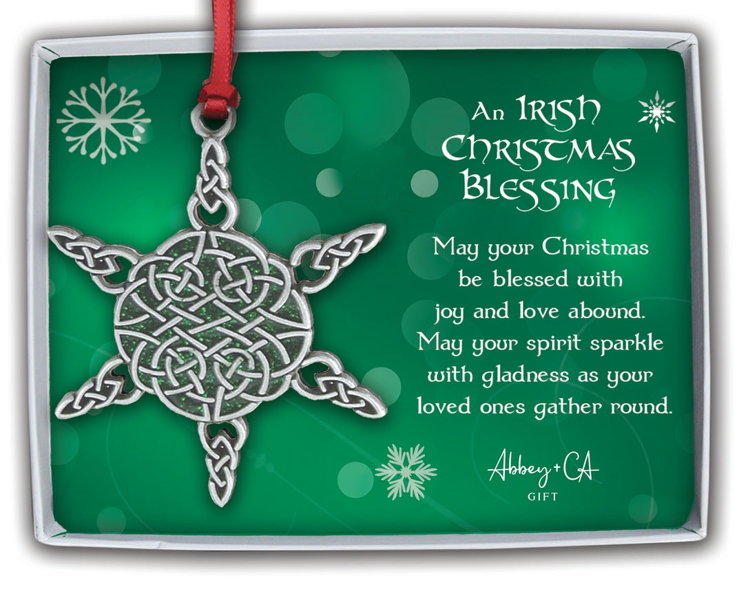 An Irish Christmas Blessing Ornament