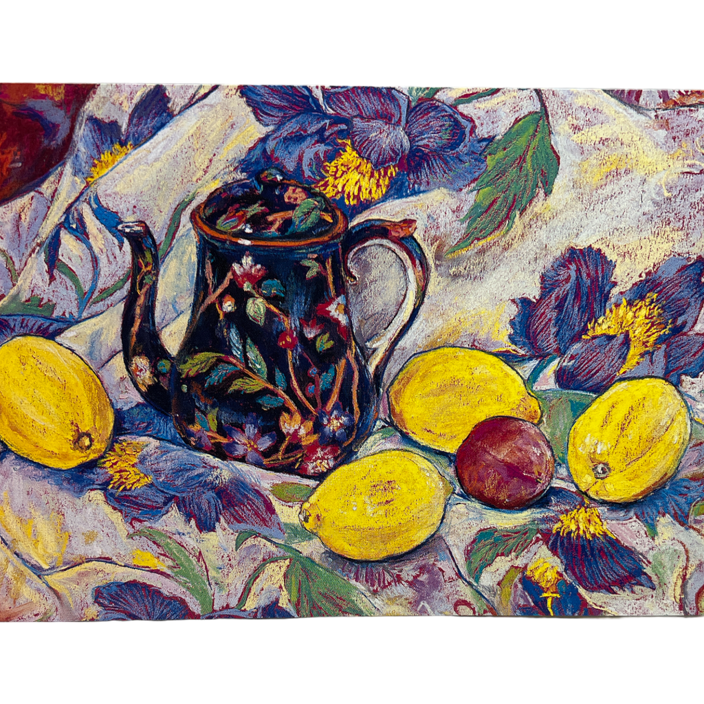 Tea Time Blank Greeting Card