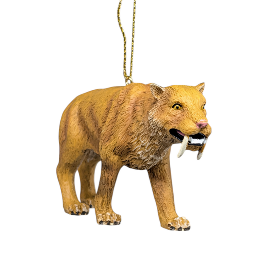 Sabretooth Tiger Ornament