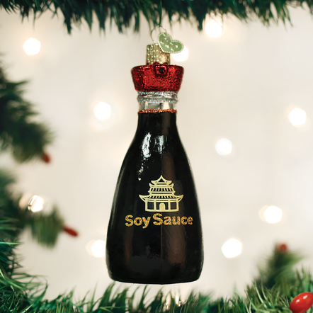 Soy Sauce Glass Ornament
