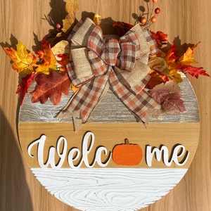 Unfinished Wood Pumpkin Silhouette - Craft- up to 46" DIY
