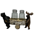 Bear And Moose Salt and Pepper Shaker Holder