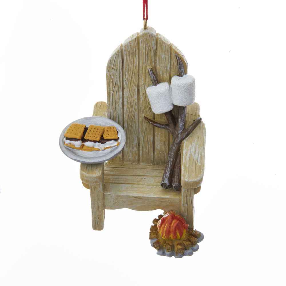 Adirondack Chair and Smores Ornament