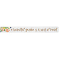 16 inch Shelf Sitter Sign - Beautiful Garden