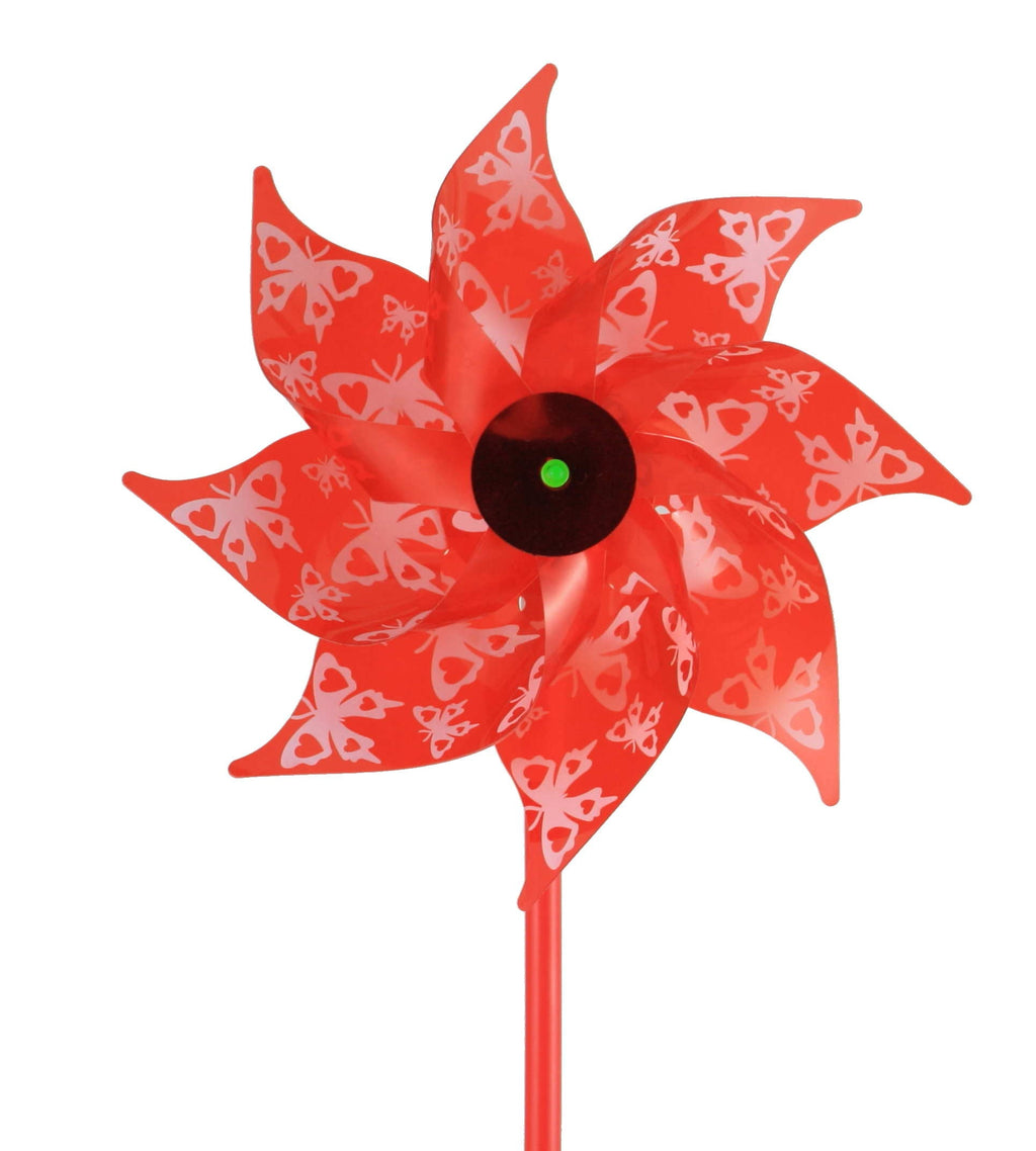PVC Pinwheel - Blue Gingham