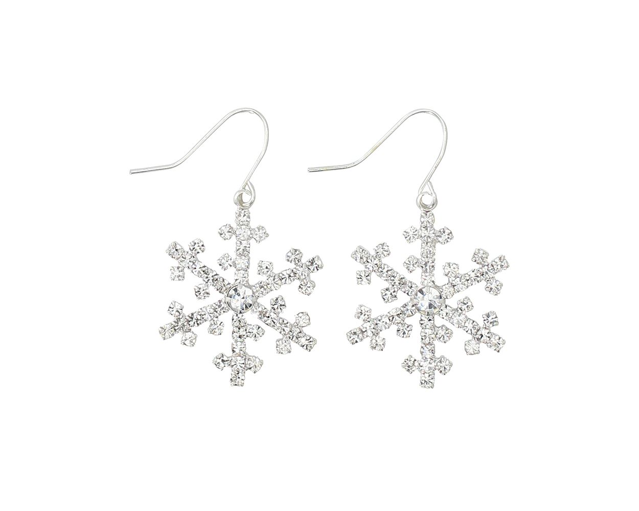 Crystal Snowflakes Earrings
