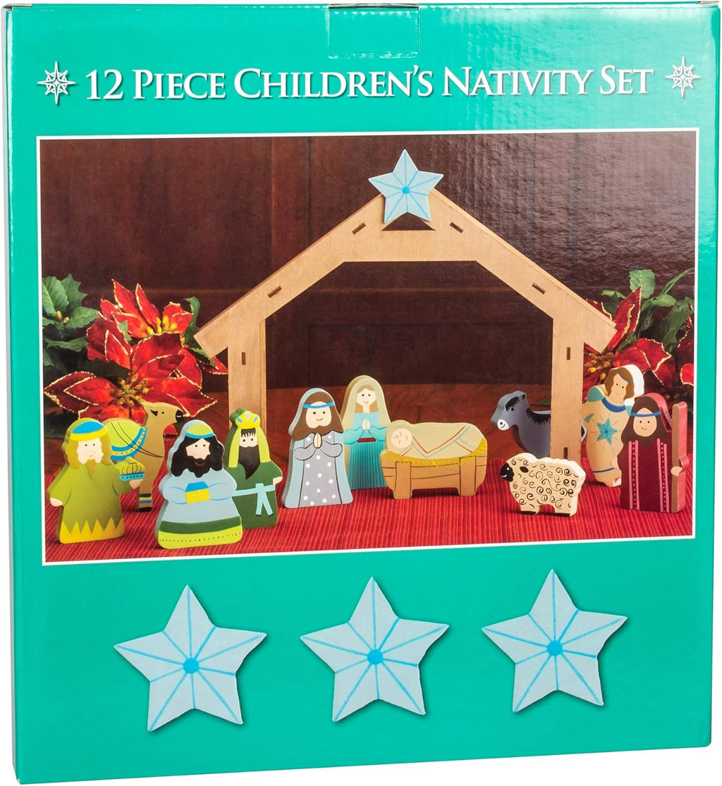 Children's Nativity Set - 12 Piece Set