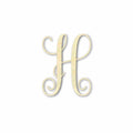 Unfinished Individual Wood Monogram Personalized - Weddings - Nursery - Wall Hang - up to 46" High DIY