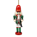 Wood Nutcracker Ornament - Major