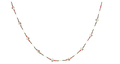 Holly Ball Glass Garland - 72 Inches