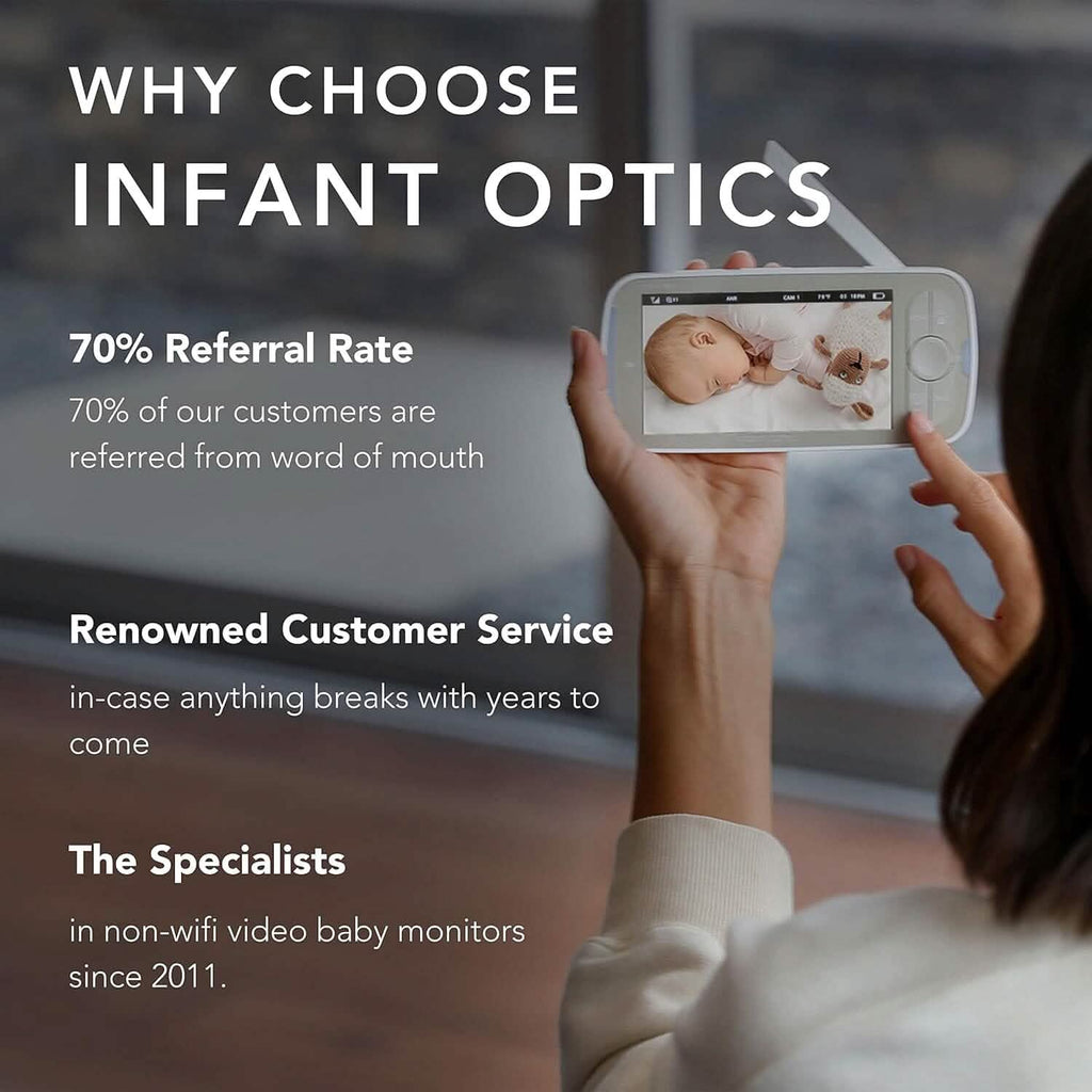 Infant Optics DXR-8 PRO Baby Monitor With 5" Screen HD 720p (Refurbished)