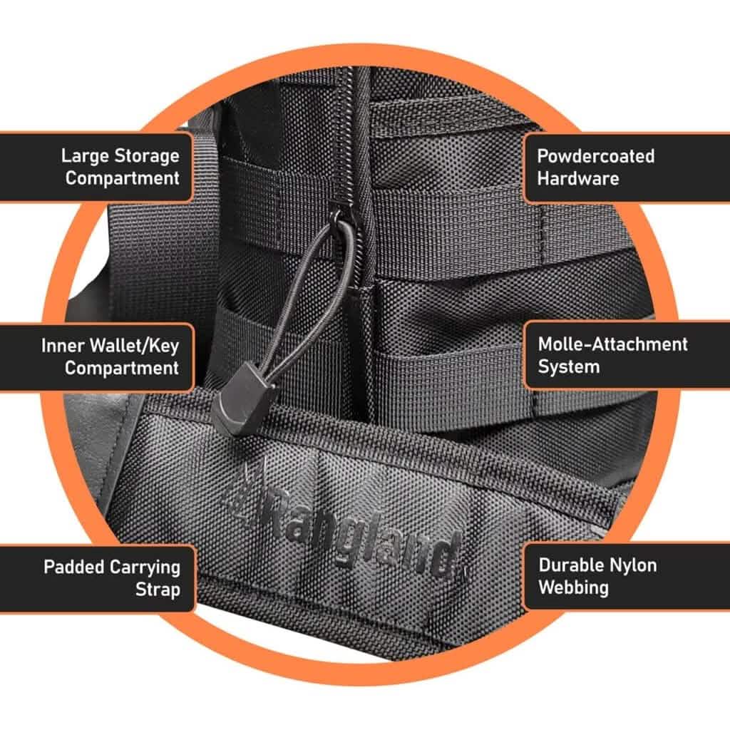 Insulated 1 Gallon Stainless Steel Wide Mouth Growler with Tactical Carrying Bag