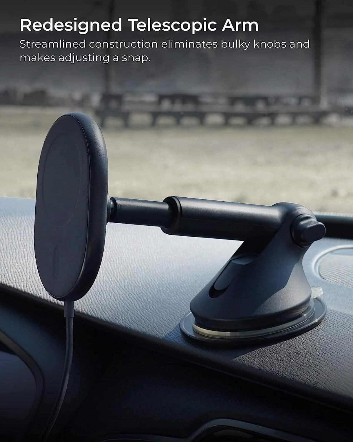 iOttie Velox MagSafe Compatible Magnetic Wireless Dashboard