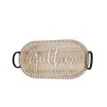 Rustic Gather Together Serving Tray -