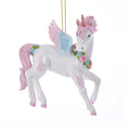 Glittered Unicorn Ornament